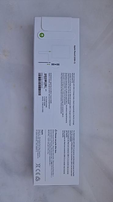 Stiluslar: Apple Pencil (USB‑C) • Model: Apple Pencil (USB‑C) • Vəziyyət: Yeni — 5
