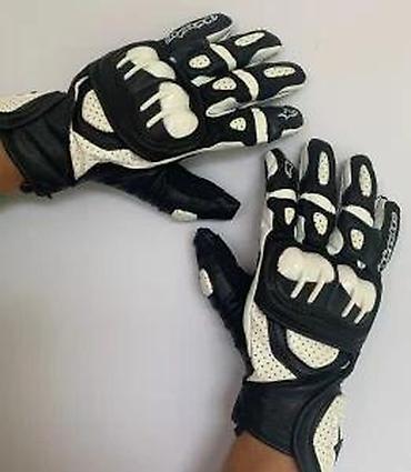 Oprema za bicikliste: Rukavice za motocikl – sportski model GPX - Materijal: prirodna koža — 10