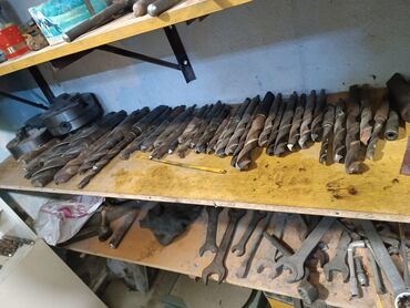 Metal dəzgahları: Torna və dəzgah avadanlıqları paketi Satışda metal emalı üçün klassik — 10