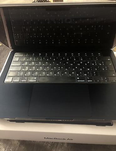 macbook air m: Apple MacBook Air (qutu ilə) - Model: MacBook Air - Rəng: Tünd boz — 5