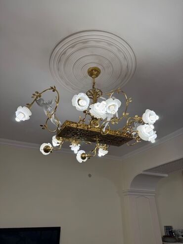 gul dibcekleri: Люстра, 10 и более ламп, Металл