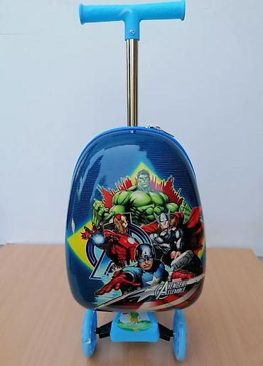 Trotineti, skejtbordovi i hoverbordovi: Dečiji trotinet sa integrisanim koferom, idealan za putovanja ili — 2