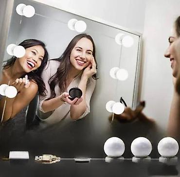 led traka 15 metara: LED SIJALICE ZA OGLEDALO / 10KOM | Visoko kvalitetne sijalice za — 5