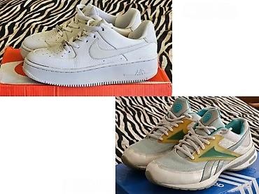 Patike: Af1 sage low vrh patike koriscene, vel. 38, reebok ve. 37 | dostupne — 3