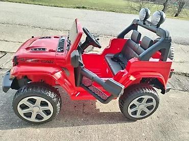 Dečiji električni automobili: Dečiji električni džip – crveni “Super Car” (Speed) - Električno — 7