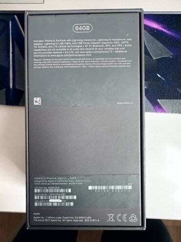 Apple iPhone: IPhone 8, 64 GB, Space Gray, Barmaq izi — 9