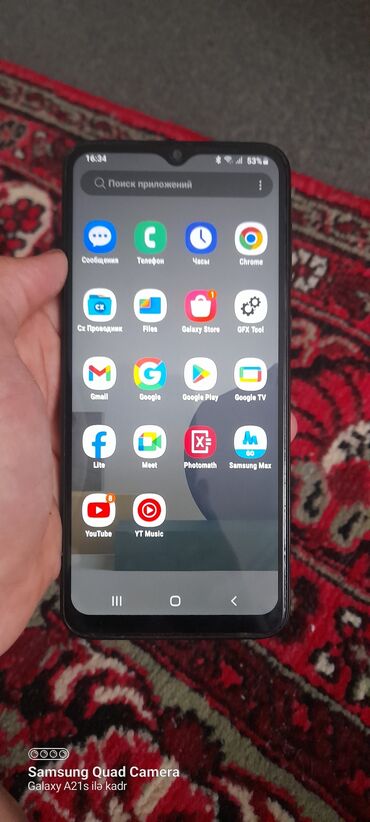 samsung s10e baku: Samsung Galaxy A2 Core, 32 GB, rəng - Qara, Barmaq izi