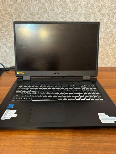 ddr3 8gb notebook: İşlənmiş Acer Nitro, 17.3 ", Intel Core i5, 512 GB