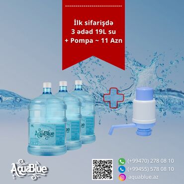Su: 19L içməli su – 3.50 AZN Suyumuz çoxmərhələli filtrasiya və təmizləmə -da lalafo.az — 1 Su: 19L içməli su – 3.50 AZN Suyumuz çoxmərhələli filtrasiya və təmizləmə — 1