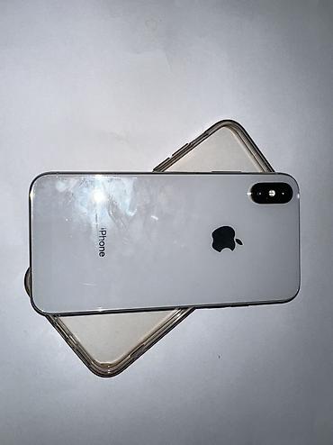 цена iphone x: IPhone X, Б/у, 64 ГБ, White Titanium, Чехол, 100 % — 3