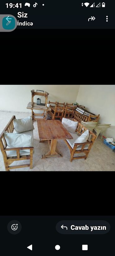 тоскана мебель: Kafe resdaranlar ucun Divan Masa desdi tecili Datilir 6 desdi hec bir
