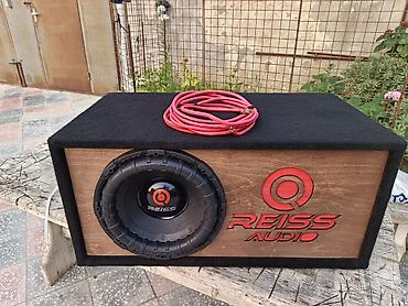 avtomobil ucun soba: REISS Audio avtomobil subvufer sistemi - Brend: REISS Audio - Tip — 1