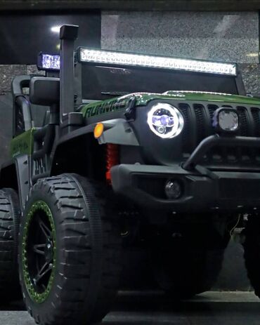 Uşaq üçün elektrik maşınları: 🚙 Uşaq üçün Şarjlı “Campero Running” ✨ 🔑 Açarla işə salınma 💡 İnteqrə — 5