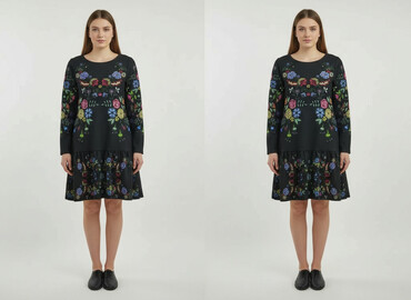 zara sukienka w kwiaty z bufiastymi rękawami: New Collection, Сукня жіноча, розмір S