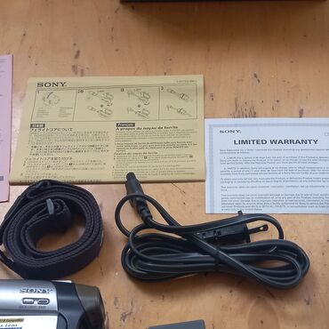 Videokameralar: SONY DVD video çəkən kamera. - Təzədir demək olar. - Az işlənib. - — 25