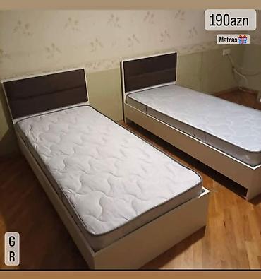 Çarpayılar: Yeni, Təknəfərlik çarpayı, Bazasız, Matras ilə, Siyirməsiz, Azərbaycan — 5
