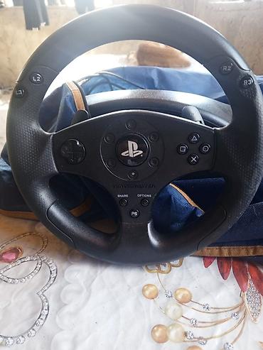 rol ps: Thrustmaster sükan və pedal dəsti – PlayStation uyğun - Markalı — 1