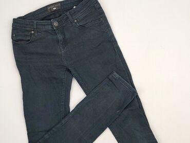 srebrne legginsy: Jeansy damskie, rozmiar XS
