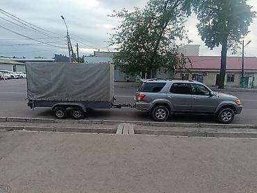 тандем притсеп: Двухосный прицеп с тентом с тормозами длина 3,80 ширина 1,70 высота 2м — 8