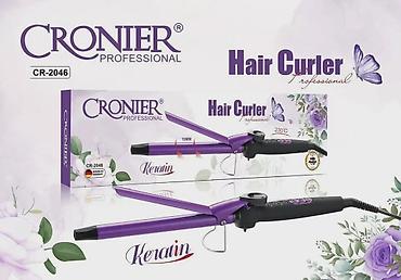 sac duzumləri: №: 13891 Məhsulun adı: Yumru maşa Cronier CR-2046 Brend: Cronier — 1