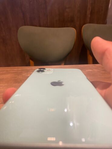 1 1 iphone: IPhone 11, 64 GB, Yaşıl, Face ID, Zəmanət