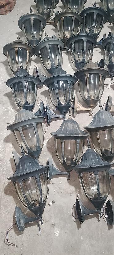 led lusteri: Klassik üslubda divara quraşdırılan açıq hava fənərləri (dekorativ — 2