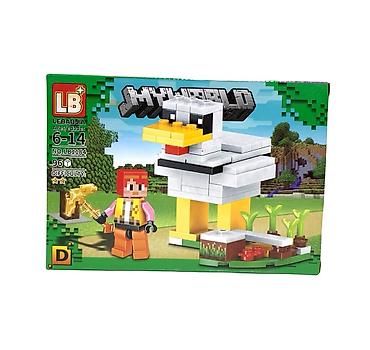 лего 5кг: Конструктор LB+ My World, набор № LB1184 - Тематика: My World (по — 1
