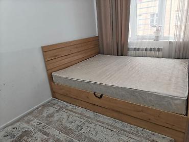 Мебель: Двуспальная кровать, Б/у, С матрасом, длина - 200 см — 2