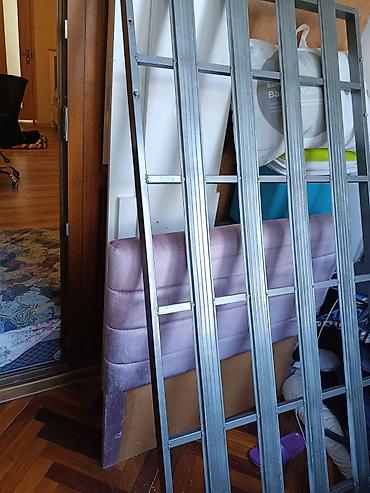 Çarpayılar: Qiz üçün kravat 180/90 30 sm ortapedik matrasi və başliga uygun — 1