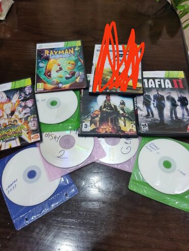 диски на xbox 360: Продаю диски на Xbox 360 lt.3.0 все игры вместе продам за 1200 сом