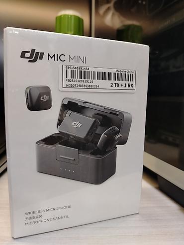 ejik group nədir: DJI Mic Mini – simsiz mikrofon sistemi Xüsusiyyətlər: - — 2