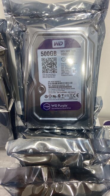 Sərt disklər (HDD): Daxili Sərt disk (HDD) 512 GB, 7200 RPM, 3.5", Yeni