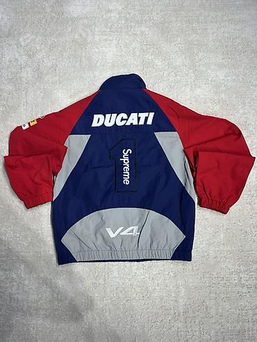 Толстовки: Мужская толстовка, M, L, XL, Supreme, Новый, цвет - Красный, Платная доставка — 3