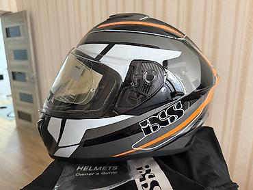 Moto geyim: IXS XS216 tam üzlü motosiklet dəbilqəsi - Ölçü: XL (etiketdə — 1