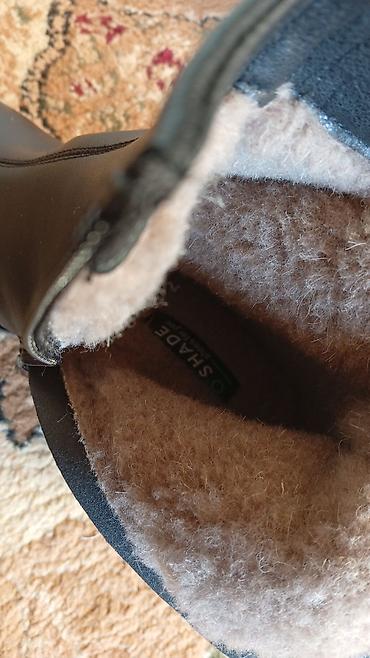 Ботинки и ботильоны: Женские полусапоги, черные, классический,италиянский — 5