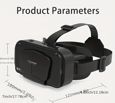 Mobil telefonlar üçün digər aksesuarlar: Smartfonlar uchun 3D 360°-li Vr eynek satilir. Yenidir ve qutusunda — 8