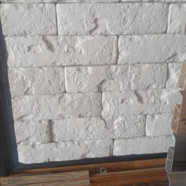 Digər bitirmə materialları: Kabançik fasad kərpiç Ağ və qəhvəyi tonlarda dekorativ kərpic-panellər — 23