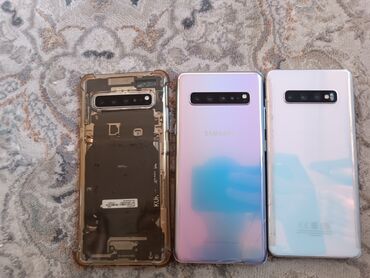 Samsung: Samsung Galaxy S10 Plus, Б/у, 128 ГБ, цвет - Голубой, 2 SIM