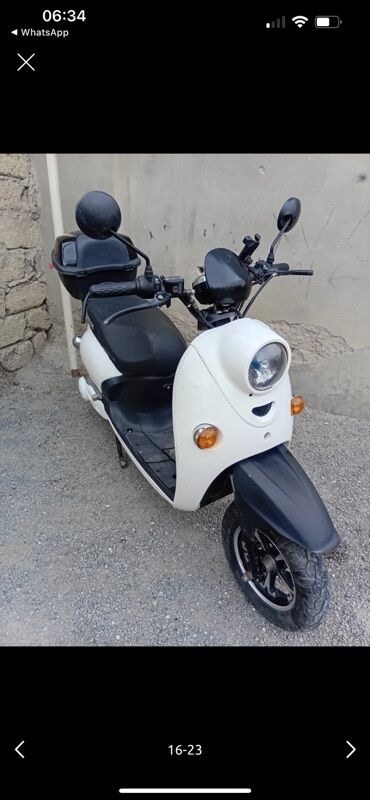 Mopedlər,skuterlər: Şəxsi Volta VS2 elektroskuterimi satıram. Vəziyyət: min və sür — 3