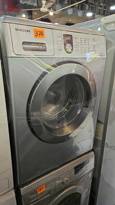 Paltaryuyan maşınlar: Paltaryuyan maşın Samsung, 10 kq, İşlənmiş, Avtomat, Qurutmasız, Kredit yoxdur