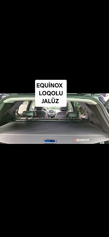 Аксессуары и тюнинг: Chevrolet Equinox loqolu baqaj jalüzü — 1