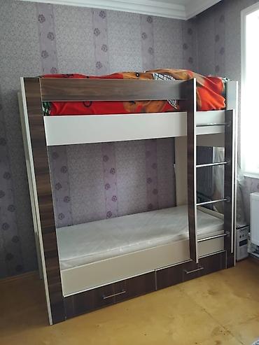 2mərtəbə kravat: Oğlan və qız üçün, Yeni, Çarpayı, Matras ilə, Siyirməli, Laminat — 3