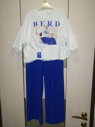 мужской спортивный костюм 54: Комплект, цвет - Синий, Б/у