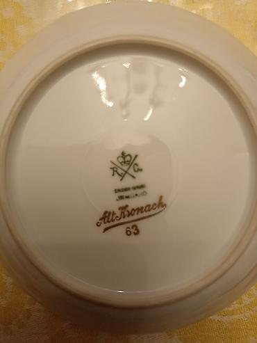 Çay dəstləri və servizlər: Çay dəsti, rəng - Ağ, Farfor, 6 nəfərlik, Almaniya — 27