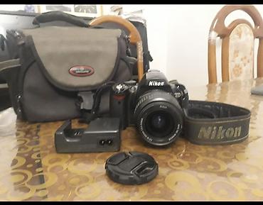 idmana aid şəkillər cəkmək: Nikon D40 DSLR fotoaparat dəsti Sumka adapter bir yerdə 70 azn - — 2