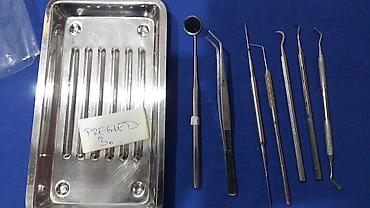 Ostali medicinski proizvodi: Stomatološki pregled Tacna sa instrumentima za stomatološki pregled — 3