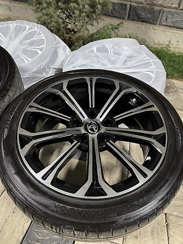 5 110: Продаются масло диски 17R вместе с жирными шинами Hankook 225/45/17 — 5