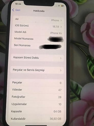 ipad a16 kontakt home: IPhone Xs, 64 GB, Qızılı, Face ID — 4