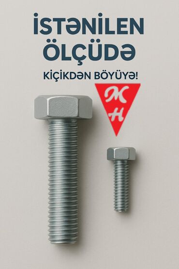 Boltlar: Metiz və bərkidici məhsulların geniş seçimi Təklif: - Boltlar — 21