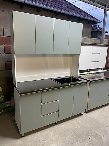 silver kitchen: Размеры 1,5м ширина 2,1м высота Кухонный гарнитур с верхними и — 5